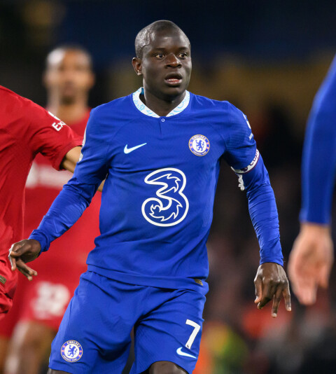 Chelsea's N'Golo Kante during the Premier League match at Stamford Bridge, London.