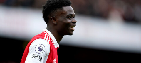 File photo dated 19-03-2023 of Arsenal's Bukayo Saka who has signed a 'new long-term contract' with Arsenal, the Premier League club have announced. Issue date: Tuesday May 23, 2023.